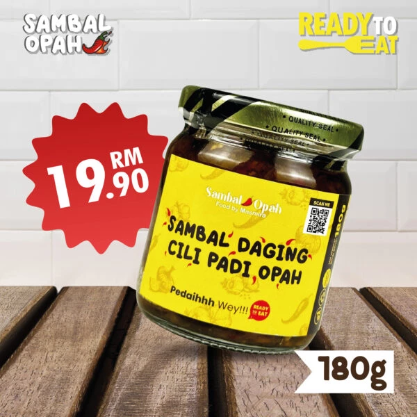 Sambal Opah Daging Cili Padi
