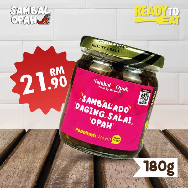Sambal Opah Daging Salai