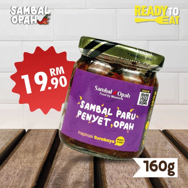 Sambal Opah Paru Penyet