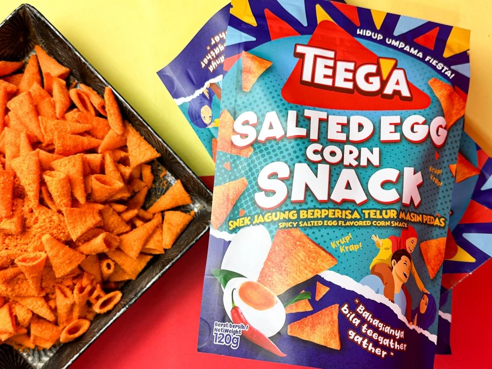Teega Salted Egg Cornsnacks