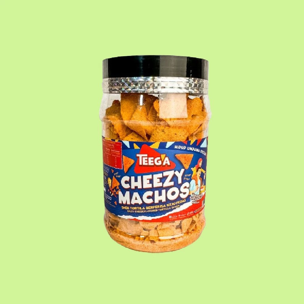 Teega Cheezy Machos Bottle