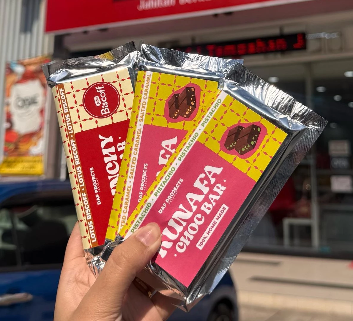 Kunafa Choclate Bar