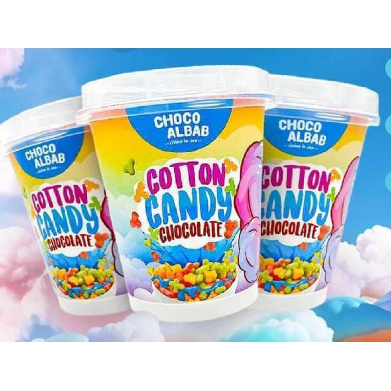 Choco Albab Cotton Candy