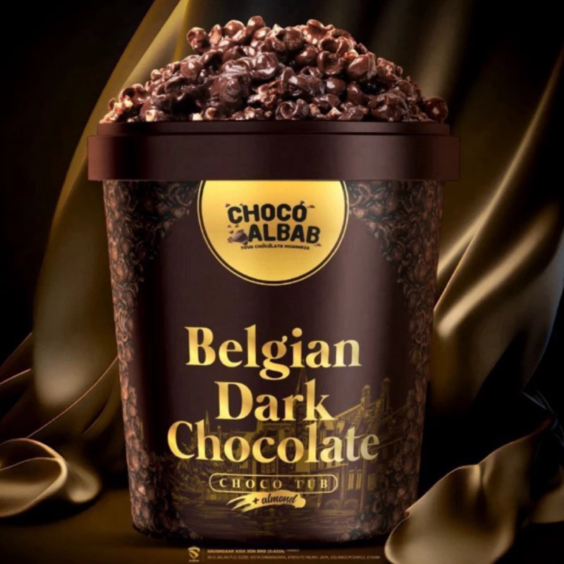 Choco Albab Dark Choc Tub
