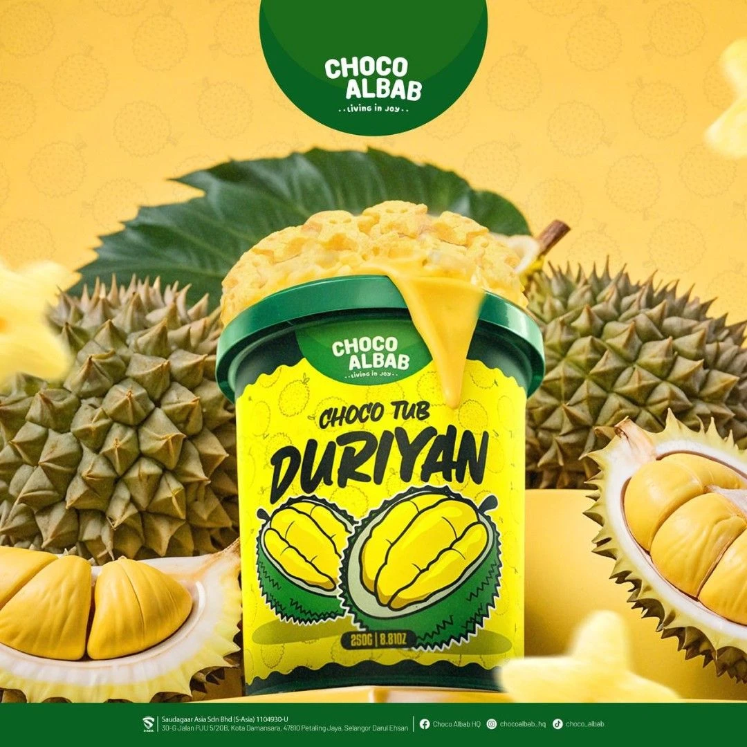 Choco Albab Duriyan Tub