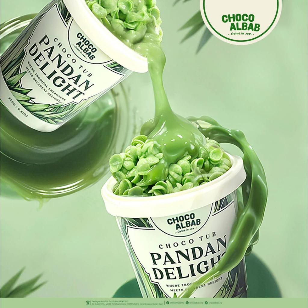 Choco Albab Pandan Tub
