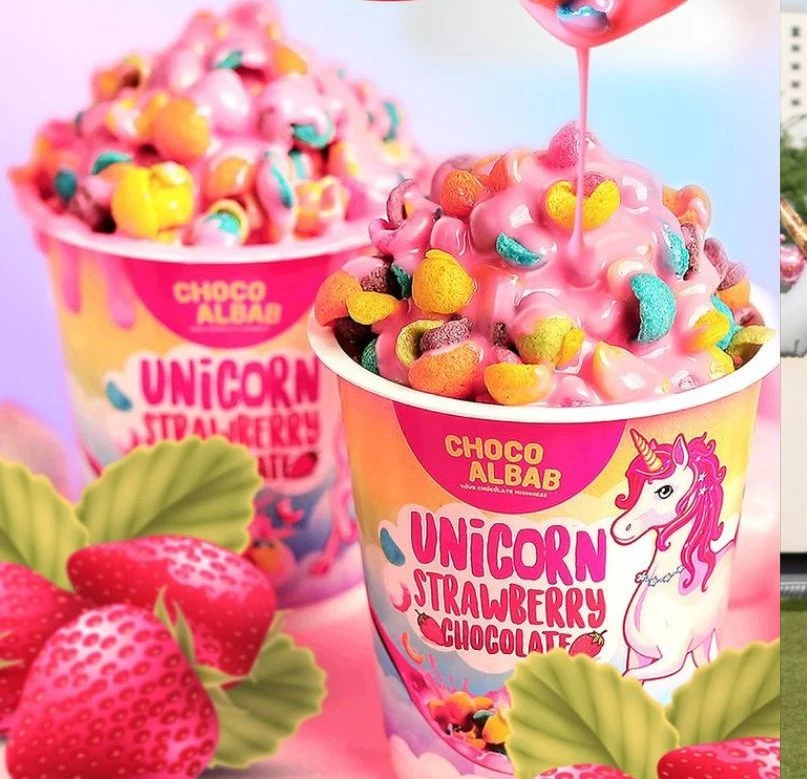 Choco Albab Unicorn Tub