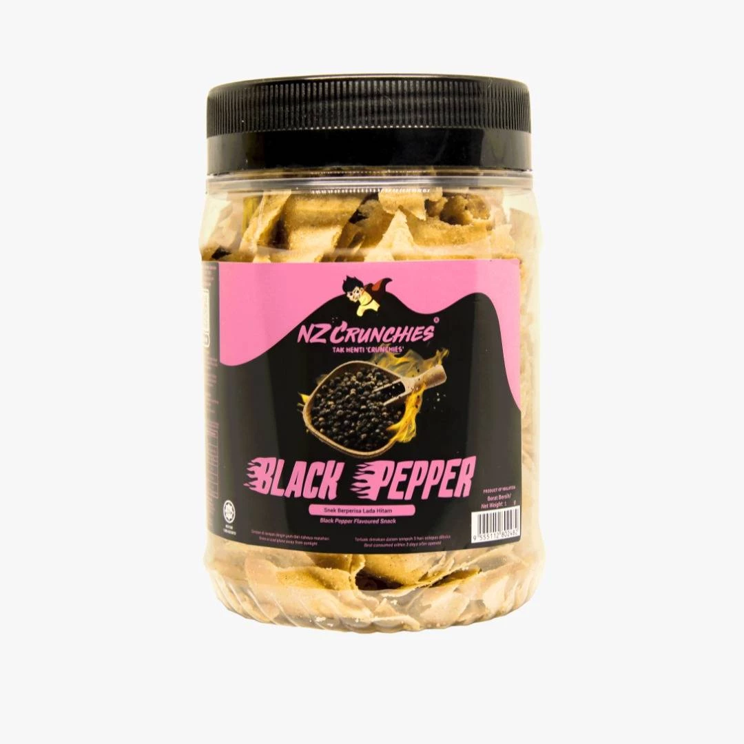 NZ Crunchies Black Pepper